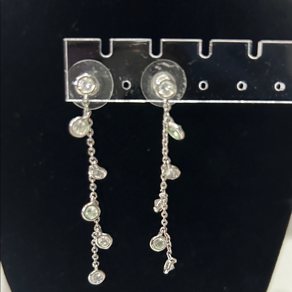 Elegant Silver Drop Earrings